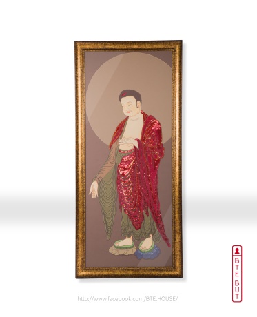 TRANH KIM SA - PHẬT A DI ĐÀ
